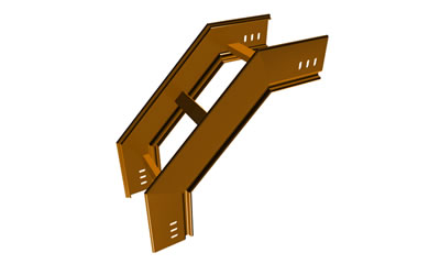 Ladder style vertical convex bend